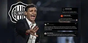 Hinchas de Olimpia destruyen a Fabián Bustos tras empatar en casa con Peñarol por la Copa Libertadores: “Este es peor que Palermo”
