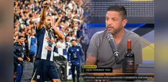 Pedro García queda deslumbrado por Hernán Barcos y deja sorpresiva frase tras triunfo de Alianza Lima: "Tomó un café"