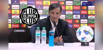 Fabián Bustos deja contundente mensaje a sus jugadores tras quedar cerca de la eliminación en la Copa Libertadores