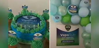 Joven celebró su cumpleaños con temática de Vick Vaporub y usuarios bromean: “Sabe a menta” Joven celebró su cumpleaños con temática de Vick Vaporub y usuarios bromean: “Sabe a menta”