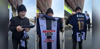 Alianza Lima sorprende a Rubén Blades con camiseta del equipo previo a su concierto en Estadio Nacional: "Familia es familia" Alianza Lima sorprende a Rubén Blades con camiseta del equipo previo a su concierto en Estadio Nacional: "Familia es familia"