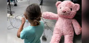 Niña de 4 años enfrenta sola juicio de deportación sin abogado tras suspensión de fondos por Trump: compareció con su peluche rosa Niña de 4 años enfrenta sola juicio de deportación sin abogado tras suspensión de fondos por Trump: compareció con su peluche rosa
