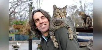 La conmovedora historia de Christopher Arsenault, el rescatista que murió en un incendio por salvar a 100 gatos La conmovedora historia de Christopher Arsenault, el rescatista que murió en un incendio por salvar a 100 gatos