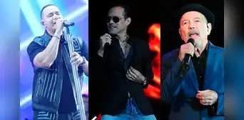 Noche histórica para los amantes de la salsa: Víctor Manuelle, Marc Anthony y Rubén Blades brillan juntos por primera vez en el Perú