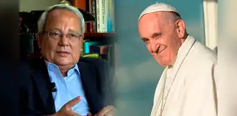 César Hildebrant le da el último adiós al papa Francisco: “Era un huésped incómodo a la Iglesia”