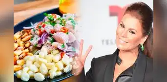 Olga Tañón enaltece el ceviche de Perú: “Ustedes le echan algo y por eso no sabe igual en el mundo” Olga Tañón enaltece el ceviche de Perú: “Ustedes le echan algo y por eso no sabe igual en el mundo”