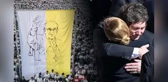 Trump, Milei y 200.000 fieles emocionados: las imágenes del histórico funeral del papa Francisco en el Vaticano Trump, Milei y 200.000 fieles emocionados: las imágenes del histórico funeral del papa Francisco en el Vaticano