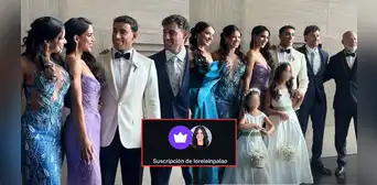 Hermanos de Said Palao sorprenden al cobrar suscripción exclusiva para ver la boda de Alejandra Baigorria Hermanos de Said Palao sorprenden al cobrar suscripción exclusiva para ver la boda de Alejandra Baigorria