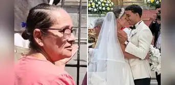 Peruana se molesta porque no la dejaron entrar a la iglesia para la boda de Alejandra Baigorria: “Vine a las 9.00 a. m.”