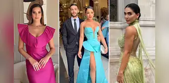Los looks más deslumbrantes de la boda de Alejandra Baigorria y Said Palao: Vania Bludau, Valeria Piazza y más
