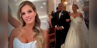 ¿Quién es Angélica García, la diseñadora de Gamarra que creó el impactante vestido de novia de Alejandra Baigorria?
