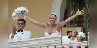Alejandra Baigorria enloquece en pleno 'balconazo' con Said Palao y grita: “¡Nos casamos, cara..!” Alejandra Baigorria enloquece en pleno 'balconazo' con Said Palao y grita: “¡Nos casamos, cara..!”