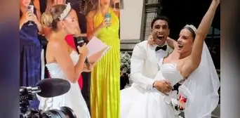 Alejandra Baigorria agradece entre lágrimas a Said Palao durante sus votos: "Por mostrarme un amor sin mentiras" Alejandra Baigorria agradece entre lágrimas a Said Palao durante sus votos: "Por mostrarme un amor sin mentiras"