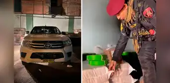 Hallan camioneta con más de 7 mil cartuchos de dinamita tras persecución policial en Juliaca Hallan camioneta con más de 7 mil cartuchos de dinamita tras persecución policial en Juliaca