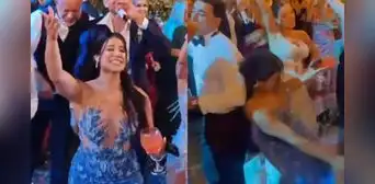 Hermana de Said Palao sufre aparatosa caída en plena fiesta de bodas, pero su reacción sorprende a todos: "Sigo bailando" Hermana de Said Palao sufre aparatosa caída en plena fiesta de bodas, pero su reacción sorprende a todos: "Sigo bailando"