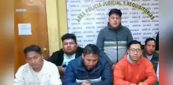 Envían a prisión preventiva a siete policías y un civil por robo agravado en Juliaca Envían a prisión preventiva a siete policías y un civil por robo agravado en Juliaca