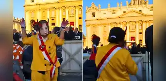 Dina Boluarte en el funeral del papa Francisco: activista representó a la presidenta con esposas ante el Vaticano