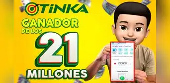 Peruano ganó S/21 millones en La Tinka y lotería mostró cómo el dinero ya está en su cuenta bancaria: es el primer millonario del 2025 Peruano ganó S/21 millones en La Tinka y lotería mostró cómo el dinero ya está en su cuenta bancaria: es el primer millonario del 2025
