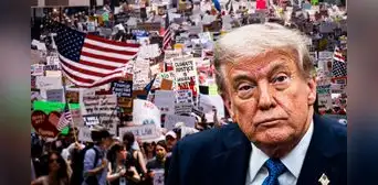 Trump y su dura respuesta a los bajos resultados de nivel de aprobación en EEUU: "Solo escriben historias negativas sobre mí"