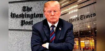 Trump arremete contra los medios estadounidenses tras sondeos desfavorables: "Están enfermos. Son enemigos del pueblo"