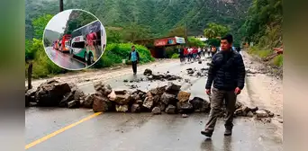 Paro de ronderos y derrumbes dejan incomunicados a la costa y el nororiente