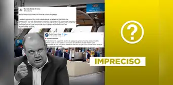 La Municipalidad de Lima no "logró" suspensión de peaje en Conchán: demanda fue interpuesta por alcalde de Lurín La Municipalidad de Lima no "logró" suspensión de peaje en Conchán: demanda fue interpuesta por alcalde de Lurín