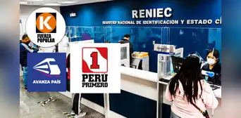 Reniec reporta 300 mil firmas falsas en partidos políticos Reniec reporta 300 mil firmas falsas en partidos políticos
