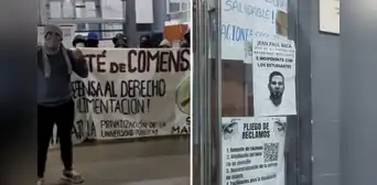 Estudiantes de San Marcos toman oficinas administrativas: exigen mejoras en el servicio del comedor
