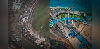 Cierre de bajada de Armendáriz por obras del Corredor Turístico Miraflores-Barranco ocasiona intenso tráfico vehicular