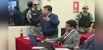 Pedro Castillo protagoniza fuerte intercambio de palabras con jueces: "Pueden tener poder y tener dinero, pero no tienen al pueblo"