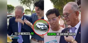 Tony Succar y su hermano sorprenden a su padre al regalarle su primera camioneta: "¡Que lo disfrutes, pa!" Tony Succar y su hermano sorprenden a su padre al regalarle su primera camioneta: "¡Que lo disfrutes, pa!"