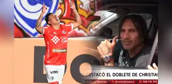 Paolo Guerrero y la fría respuesta sobre doblete de Christian Cueva previo al Alianza Lima vs Cienciano: "Bien por él"
