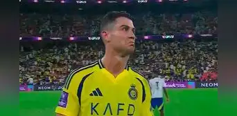 Cristiano Ronaldo y la desgarradora reacción en el campo tras quedar eliminado de la AFC Champions League