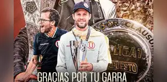 ¡Se va como bicampeón! Universitario anunció sorpresiva salida de Manuel Barreto como director deportivo