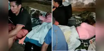 Familia de bajos recursos duerme fuera de hospital en Chanchamayo para cuidar a su hija internada Familia de bajos recursos duerme fuera de hospital en Chanchamayo para cuidar a su hija internada