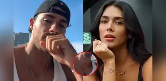 Austin Palao sorprende con supuesto chupetón tras ampay con Vania Bludau en boda de Alejandra Baigorria