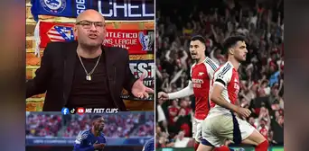 Mr Peet analiza la sorpresiva derrota del Arsenal en casa ante el PSG en el partido de ida de la Champions: ''Quedó demostrado que es un invento''