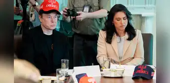 Trump bromea sobre Musk en reunión de gabinete y anuncia que dejará su cargo en el gabinete: “Solo él puede usar dos gorras y lucir bien” Trump bromea sobre Musk en reunión de gabinete y anuncia que dejará su cargo en el gabinete: “Solo él puede usar dos gorras y lucir bien”