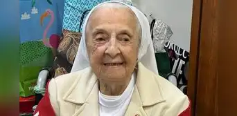 Muere Inah Canabarro a los 116 años: la monja brasileña era la persona más longeva del mundo Muere Inah Canabarro a los 116 años: la monja brasileña era la persona más longeva del mundo