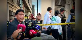 Así fue el asalto a casa de cambio en Jirón de la Unión: delincuente fallecido, uno herido y un ucraniano detenido Así fue el asalto a casa de cambio en Jirón de la Unión: delincuente fallecido, uno herido y un ucraniano detenido