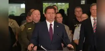 Ron DeSantis anuncia récord de 1.100 inmigrantes arrestados durante ''Operación Marea'' en Florida: ''Esto es solo el comienzo''