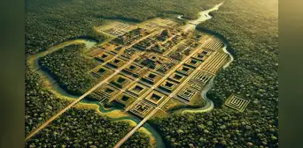 Arqueólogos descubrieron una civilización que construyó caminos y canales oculta bajo la selva amazónica hace 2.500 años Arqueólogos descubrieron una civilización que construyó caminos y canales oculta bajo la selva amazónica hace 2.500 años