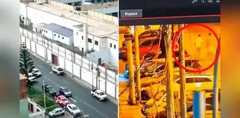 Fuga en Maranguita: nuevas imágenes revelan el escape y recorrido de internos extranjeros Fuga en Maranguita: nuevas imágenes revelan el escape y recorrido de internos extranjeros