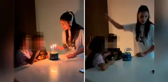 Laura Spoya comparte video regañando a su hija y su reacción se vuelve viral en redes: "El TikTok del año"