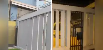 Sujeto construye un muro en medio de la vía pública en Ate y vecinos se quejan: "Muralla de la vergüenza" Sujeto construye un muro en medio de la vía pública en Ate y vecinos se quejan: "Muralla de la vergüenza"