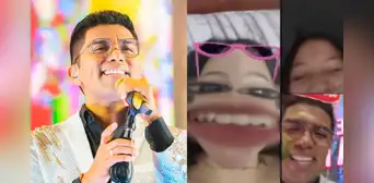 Jóvenes peruanas hacen live de Titkok y Christian Yaipén las sorprende con inesperada aparición: "El nuevo Zumba"