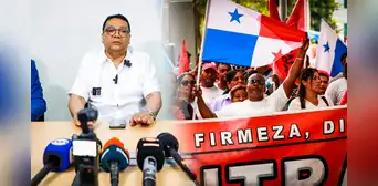 Dino Mon, el director de la CSS, se puso fuerte y mandó dura advertencia a los panameños que estén en el paro: "No hay justificación" Dino Mon, el director de la CSS, se puso fuerte y mandó dura advertencia a los panameños que estén en el paro: "No hay justificación"