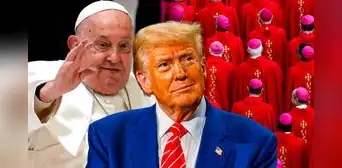 Donald Trump enfrenta duras críticas por vestirse como el papa en EEUU: Conferencia Católica realiza esta acusación en su contra Donald Trump enfrenta duras críticas por vestirse como el papa en EEUU: Conferencia Católica realiza esta acusación en su contra