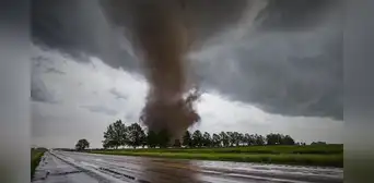 Tormentas y granizo de gran tamaño ponen en alerta a la Costa Este de Estados Unidos: más de 25 millones de personas afectadas