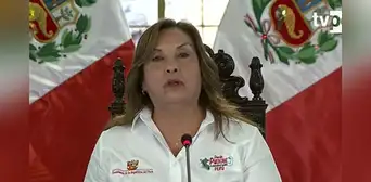 Dina Boluarte no hace mea culpa sobre crimen en Pataz y vuelve a culpar a la Fiscalía sobre inseguridad: "¿En qué quedamos? Dina Boluarte no hace mea culpa sobre crimen en Pataz y vuelve a culpar a la Fiscalía sobre inseguridad: "¿En qué quedamos?